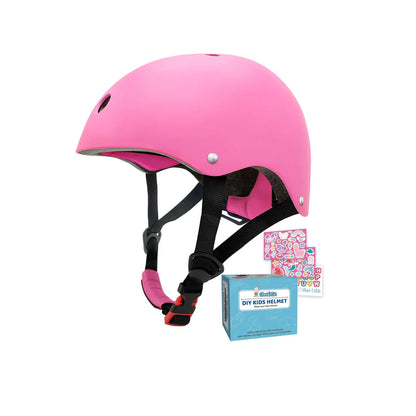 Kids Bike Helmet with DIY Stickers CPSC & CE Certified
