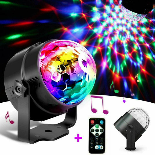 Sound Activated Disco Party Lights LED DJ Ball Lamp